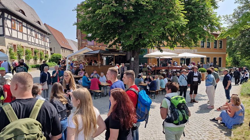 Unterwegs auf der Saale-Weinmeile