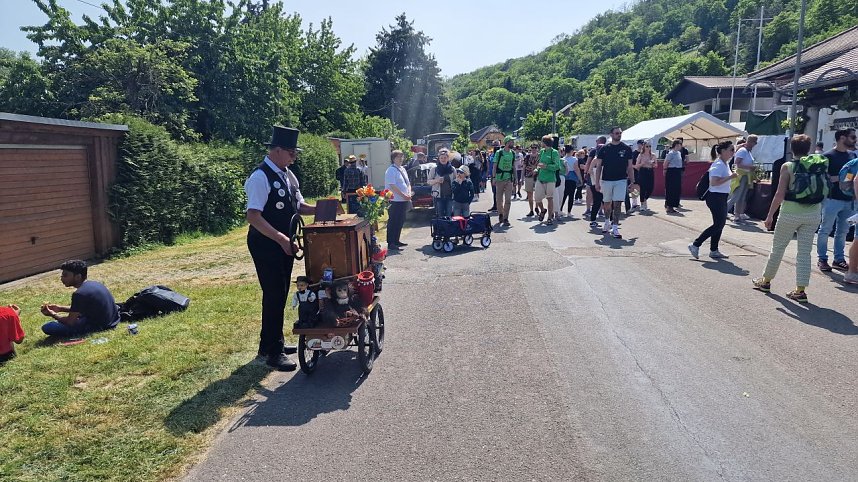Unterwegs auf der Saale-Weinmeile