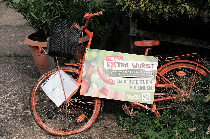 Peter Blei unterwegs im Kloster G&ouml;llingen