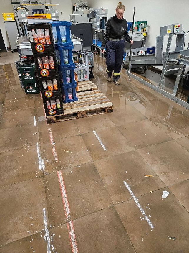 Sch&auml;den der Unwetter gestern und heute Morgen