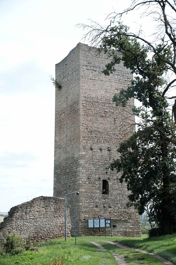 Peter Blei unterwegs auf der Sachsenburg