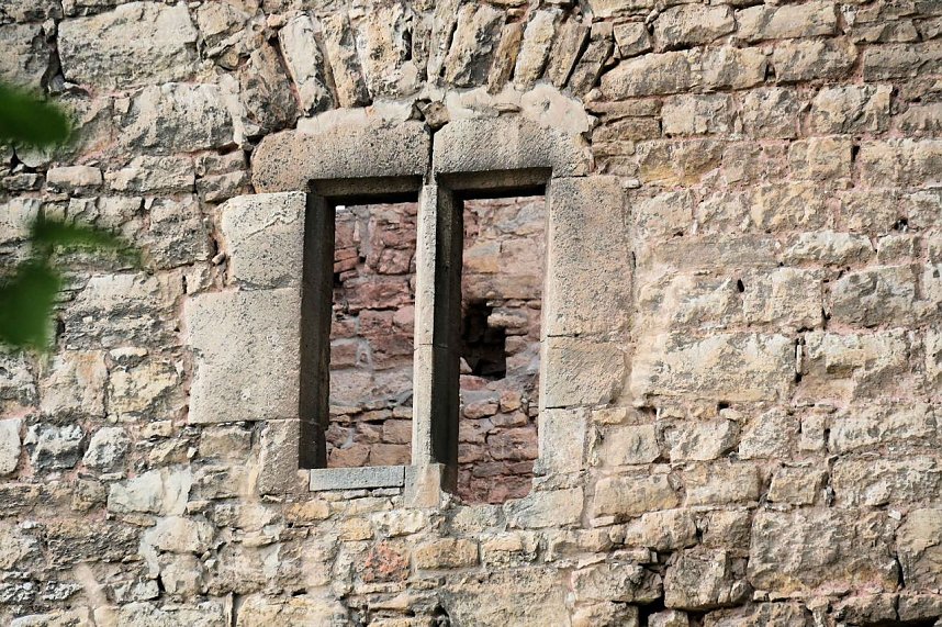 Peter Blei unterwegs auf der Sachsenburg