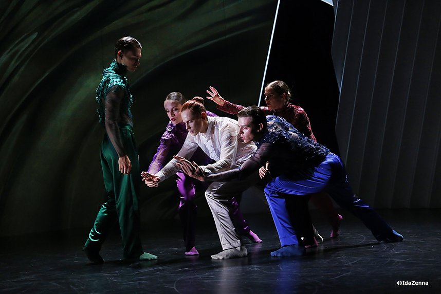 Szene aus dem Ballett "Dornr&ouml;schen"