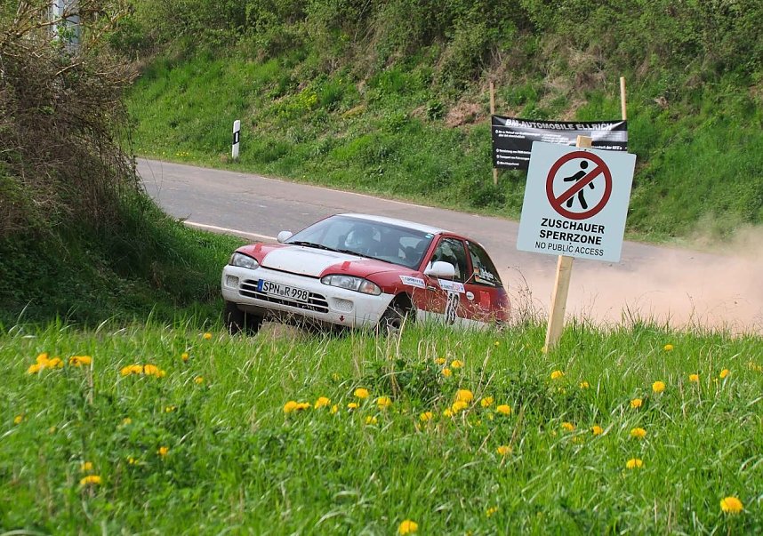 Roland Rallye gestern vor den Toren Nordhausens