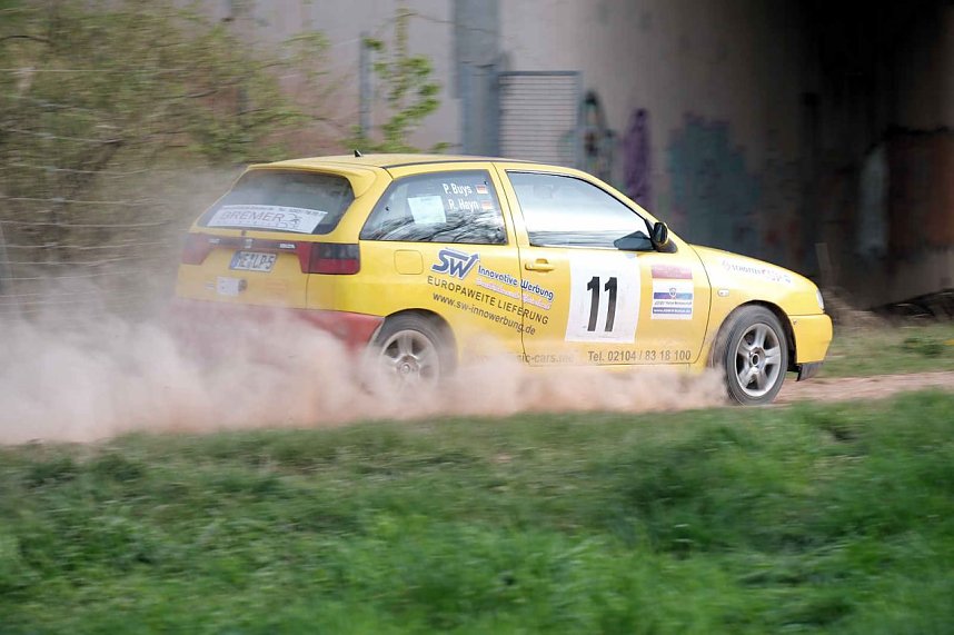 Roland Rallye gestern vor den Toren Nordhausens