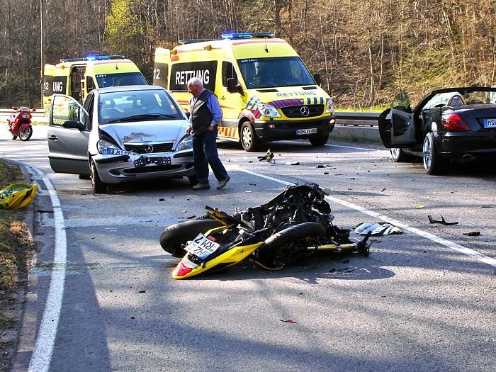 Schwerer Unfall