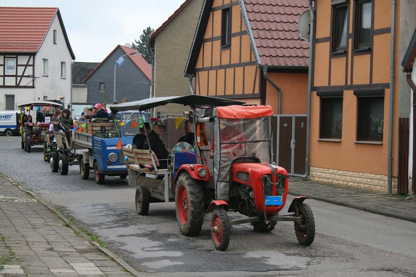 Treckerparade in Uftrungen