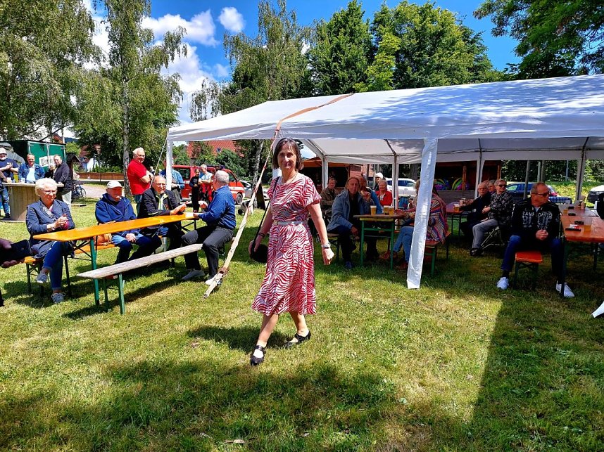 Zum Teichfest war richtig was los