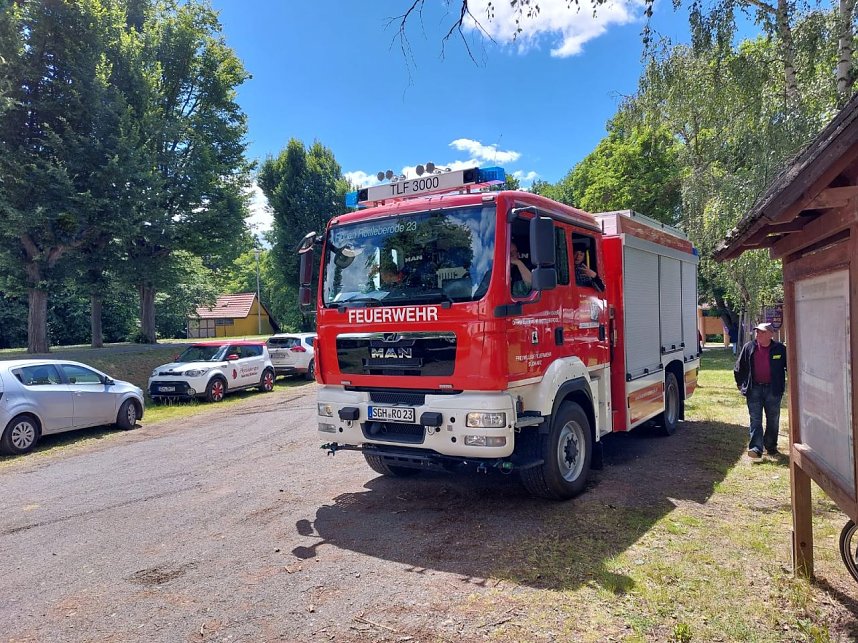 Zum Teichfest war richtig was los