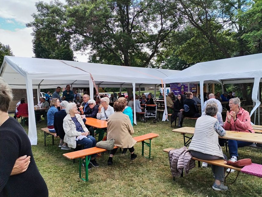 Zum Teichfest war richtig was los