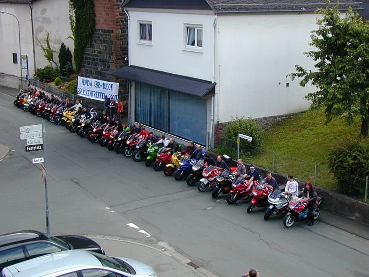 Hondafreunde treffen sich