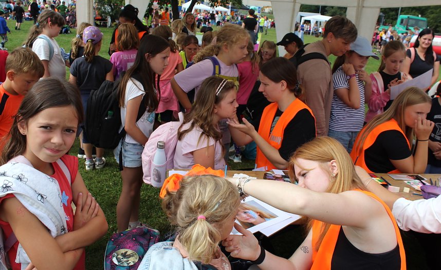 Kinderfest bei KNAUF in Rottleberode