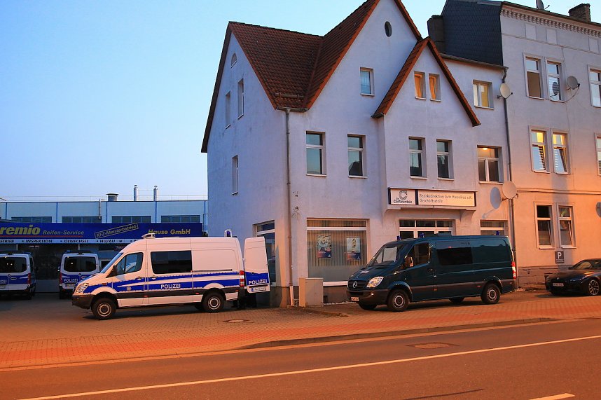 Razzia im Zusammenhang mit Schleuserkriminalit&auml;t 