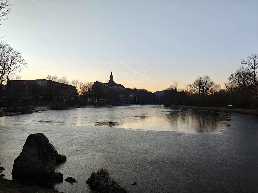Peter unterwegs auf der Schlossweihnacht in Sondershausen