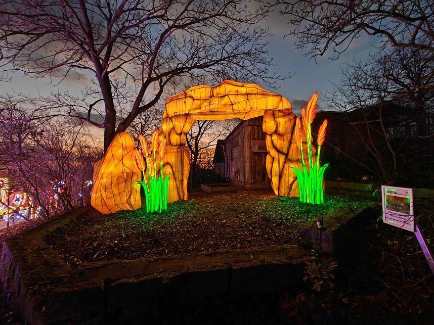 Magische Lichterwelten in Halle