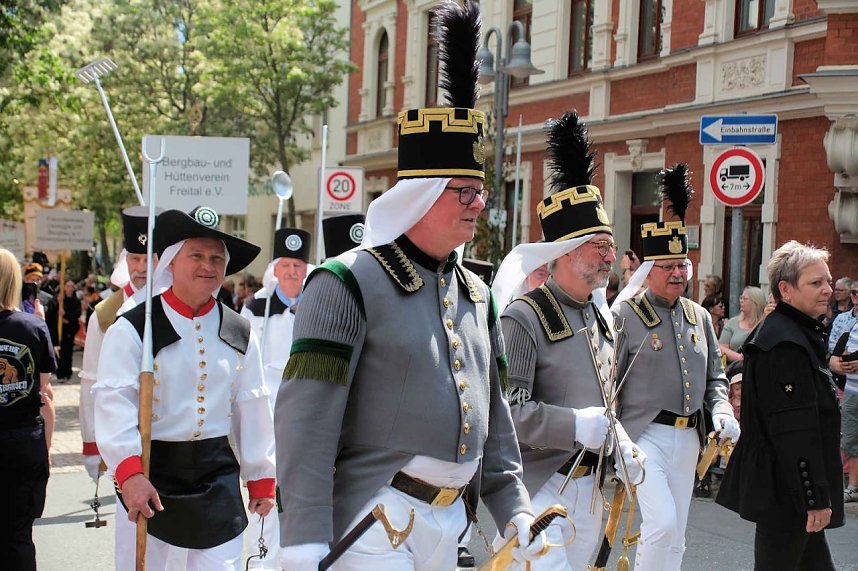 Internationale Bergparade in Sangerhausen 