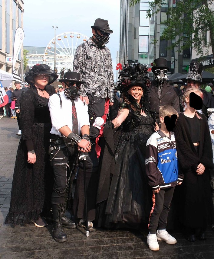 Peter Blei beim "WGT" in Leipzig