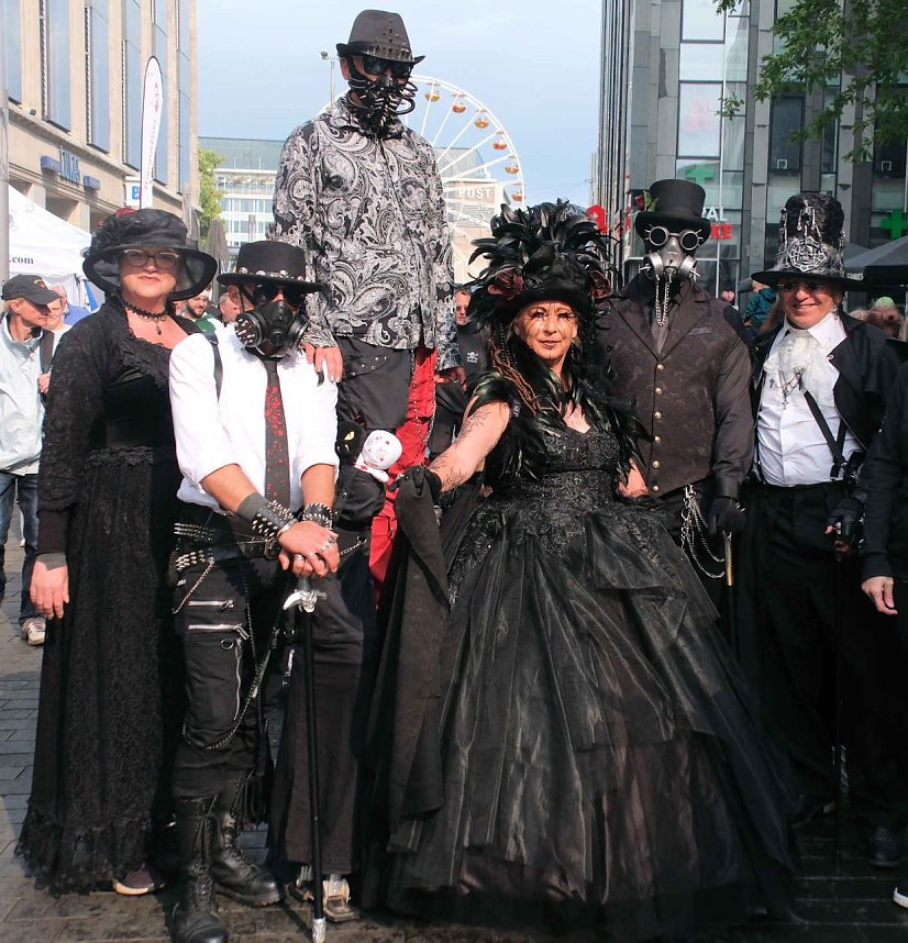 Peter Blei beim "WGT" in Leipzig