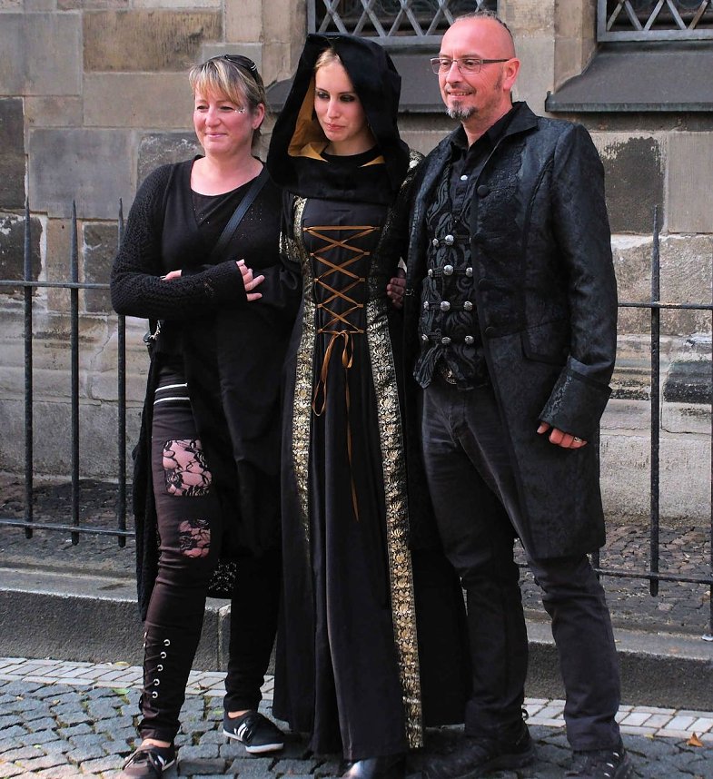 Peter Blei beim "WGT" in Leipzig