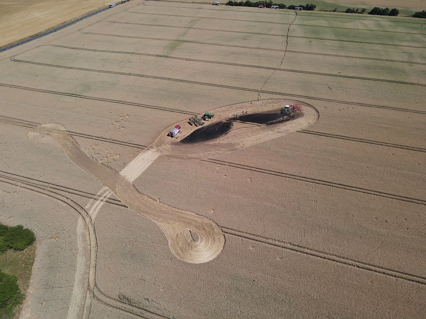 Feldbrand bei Gro&szlig;furra
