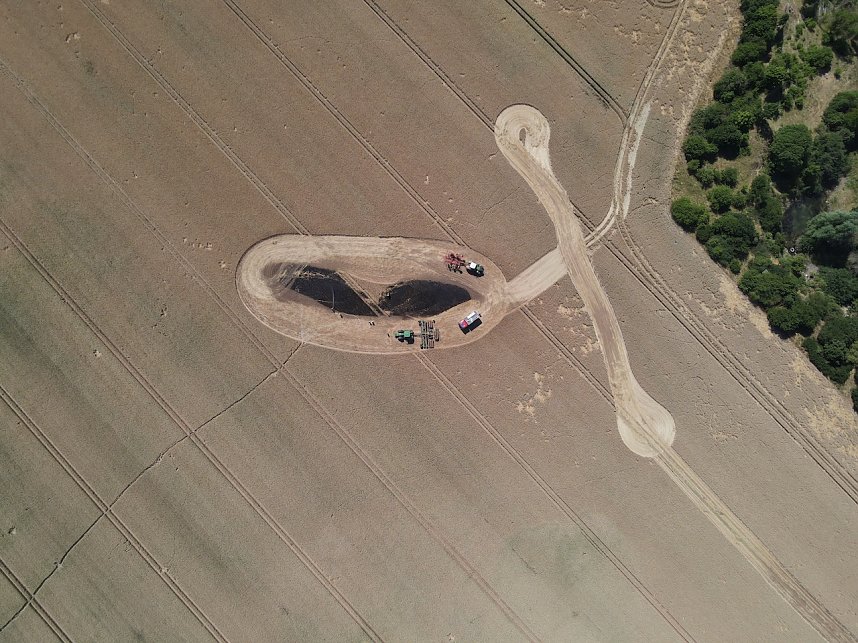 Feldbrand bei Gro&szlig;furra