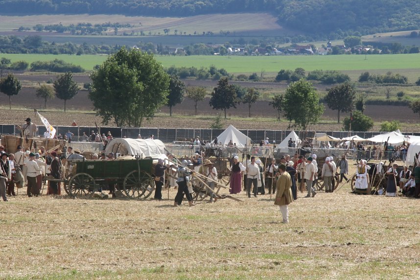 Nachstellung der Bauernschlacht bei Bad Frankenhausen
