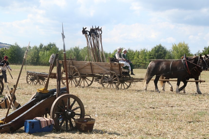 Nachstellung der Bauernschlacht bei Bad Frankenhausen