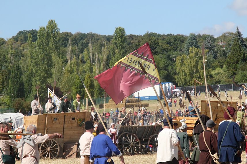 Nachstellung der Bauernschlacht bei Bad Frankenhausen