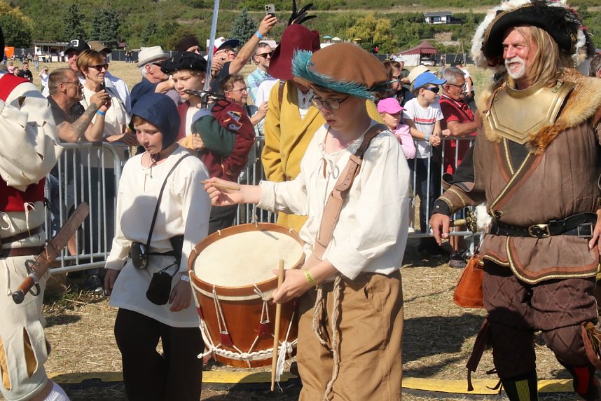 Nachstellung der Bauernschlacht bei Bad Frankenhausen