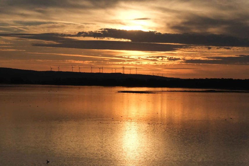 Peter Blei unterwegs am Stausee Kelbra