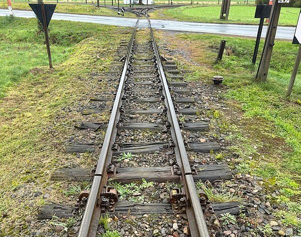 Bildergalerie der Grundhafte Instandsetzung Bahn&uuml;bergang am Gleisdreieck Siersleben