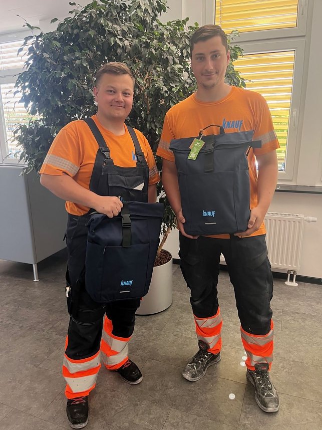 Michel M&uuml;ller und Adrian M&uuml;ller