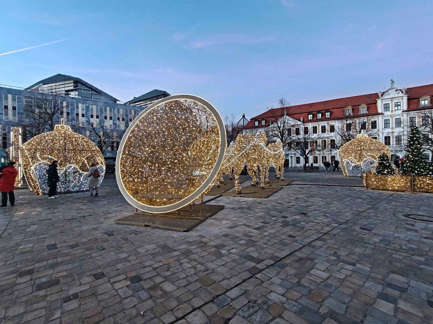 Peter Blei unterwegs in Magdeburg
