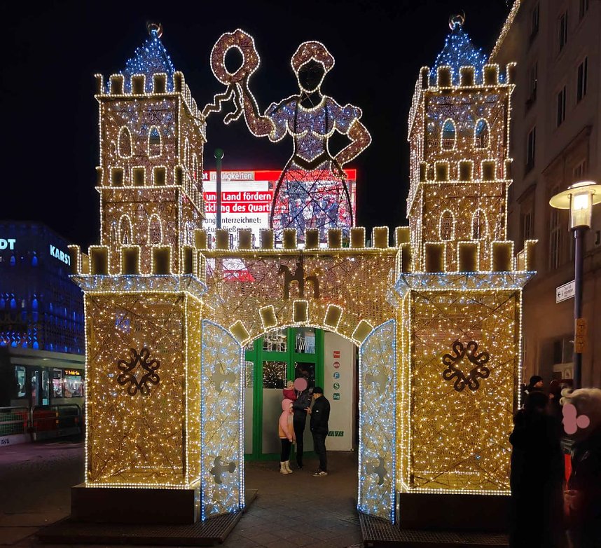 Peter Blei unterwegs in Magdeburg