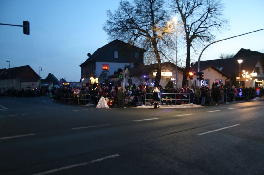 Karnevalsumzug in Berga.