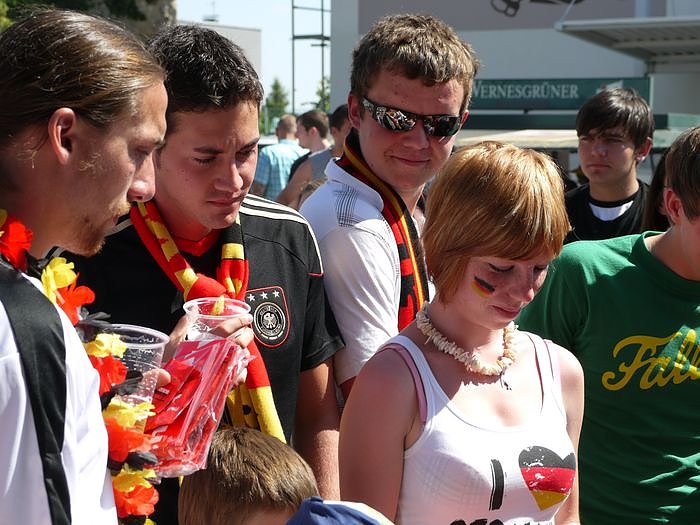 WM-Stimmung auf dem Berg