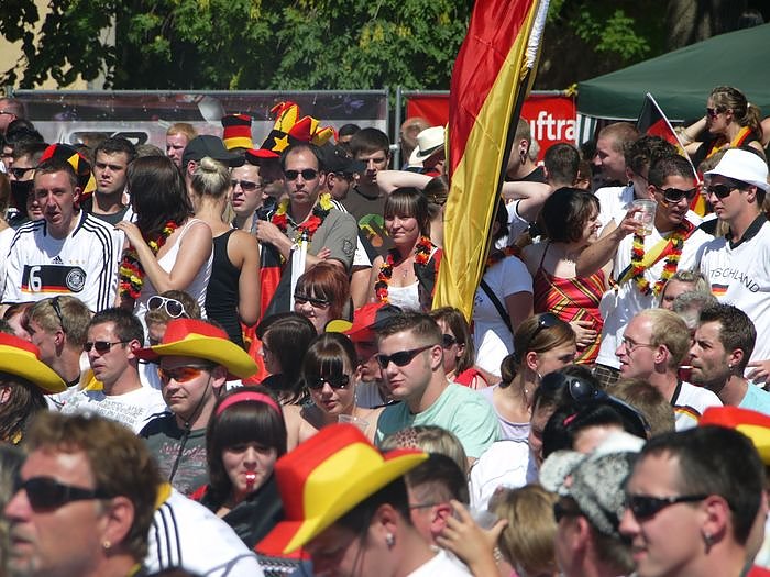 WM-Stimmung auf dem Berg