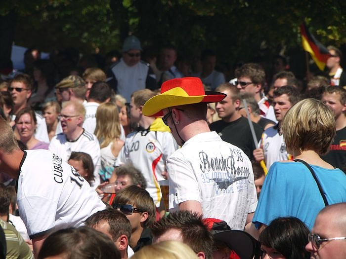 WM-Stimmung auf dem Berg