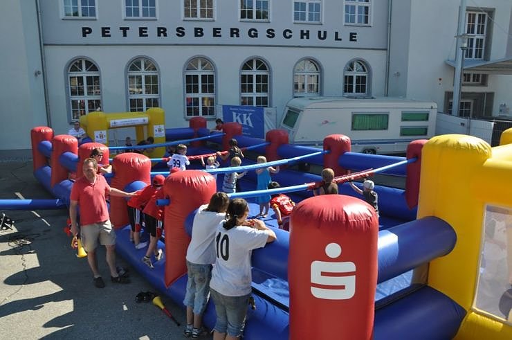 Public Viewing auf den Petersberg
