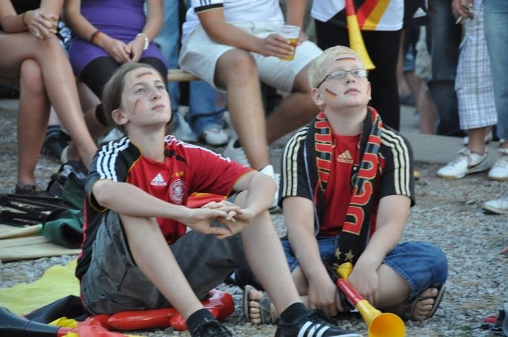 Public Viewing auf den Petersberg