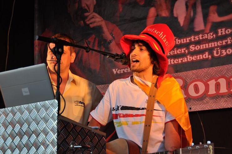 Public Viewing auf den Petersberg