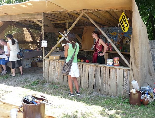 Mittelalterfest auf dem Strau&szlig;berg