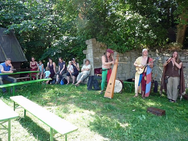 Mittelalterfest auf dem Strau&szlig;berg