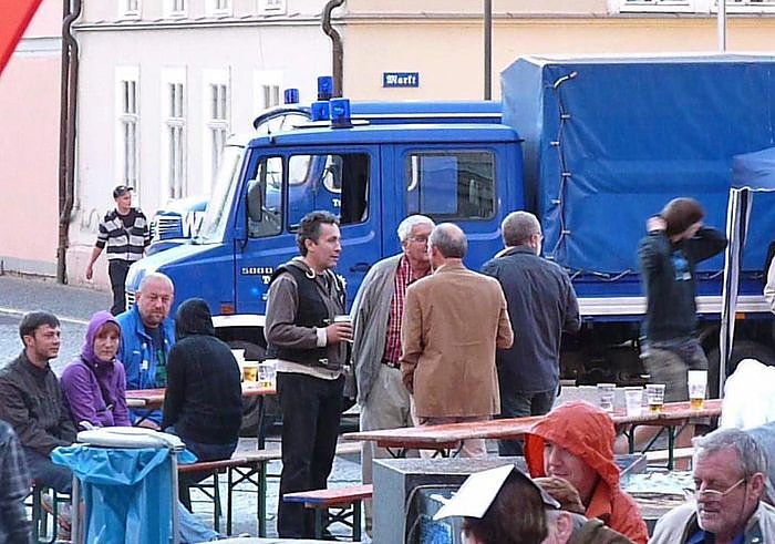 Athletenpr&auml;sentation des 15. Sparkassenmeetings 