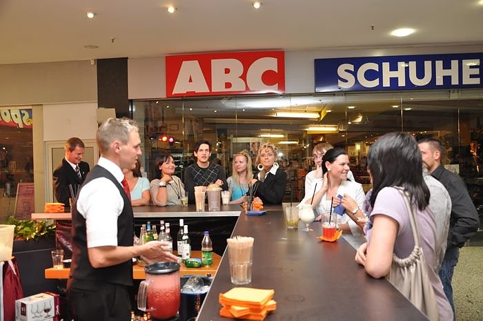 Geburtstagsfeier in der Galerie