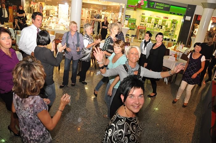 Geburtstagsfeier in der Galerie