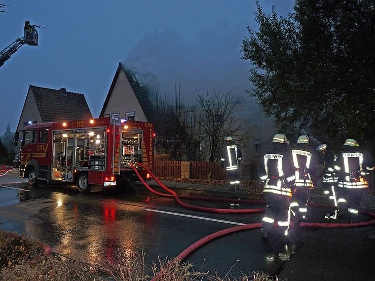 Wohnhausbrand Hospitalstra&szlig;e