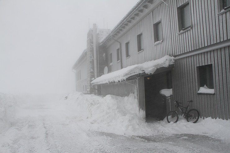 Heiligabend auf den Brocken