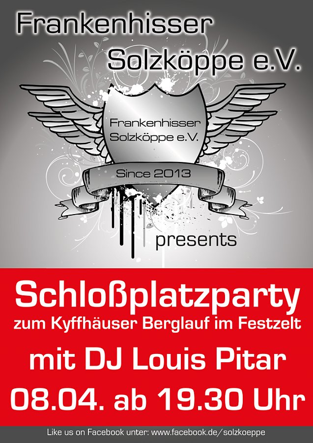 Bild: Schlo&szlig;platz-Party zum Kyffh&auml;user-Berglauf